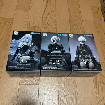 NieR:Automata 쵸코노세 프리미엄 피규어 2B 9S A2