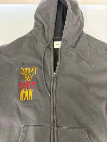 greatLAnd GREAT BOY ZIP UP HOODIE