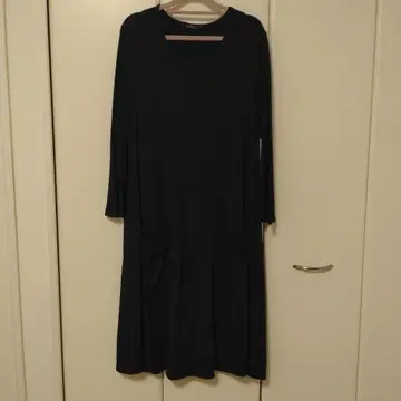 eccentrica 다크 블루 긴팔 원피스