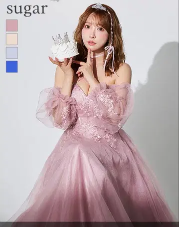 JEAN MACLEAN 핑크 프린세스 드레스