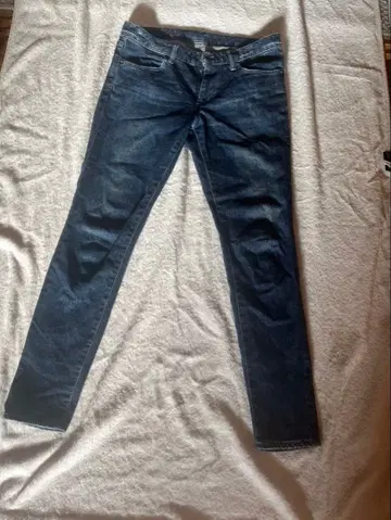 RHVintage 다크 블루 스트레이트 데님 25인치