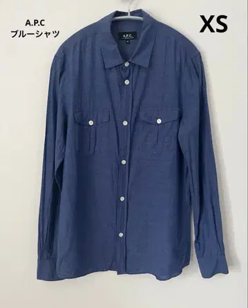 A.P.C 셔츠 블루 XS