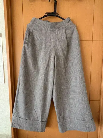 BEANS HEART 그레이 와이드 팬츠 M 사이즈