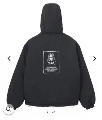 새상품 엑스걸 X-girl FACE REVERSIBLE JACKET