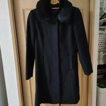 MISCH MASCH 블랙 롱 코트 38