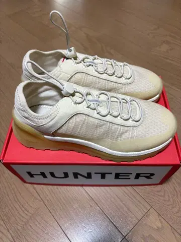 HUNTER 스니커즈 트래블 트레이너 24cm ( 박스 포함 )