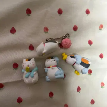 나츠메 우인장 냥코 선생님 해피 목욕 타임 따끈따끈 냥코 선생님 키링