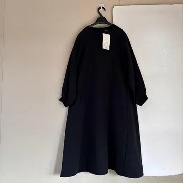 미사용 새상품 SEASON REASON 블랙 롱 원피스/면 100%