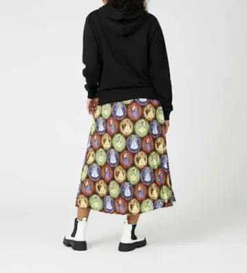 graniph 그라니프 플리츠 스커트 킹덤하츠 콜라보 프린세스