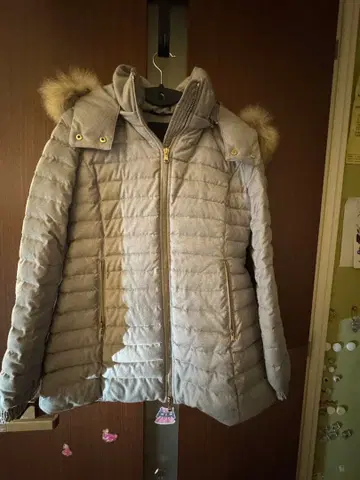 TATRAS 후드 부착 그레이 다운 자켓 사이즈 2