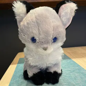 쵸콘과 여우 토리얀세 봉제 인형 은여우 야츠하시 약 28cm