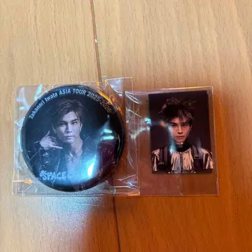 이와타 타카노리 가챠 스티커 세트 캔뱃지