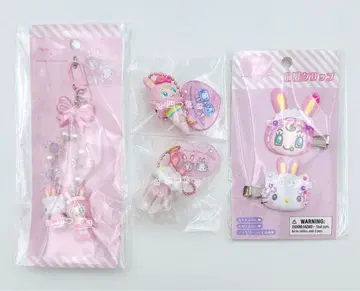 메조피아노 헬로키티 베리에짱 앞머리 클립 산리오