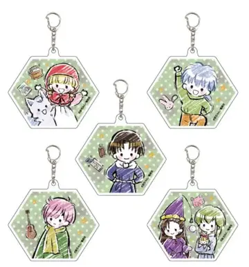 빨간 망토 차차 그래프 아트 아크릴 키링 [ 10개 ] 미개봉