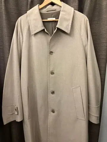 LIDNM 베이지 트렌치코트