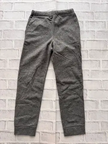 론 허먼 데님 울 혼방 스웨트 팬츠 그레이 XS 일본제