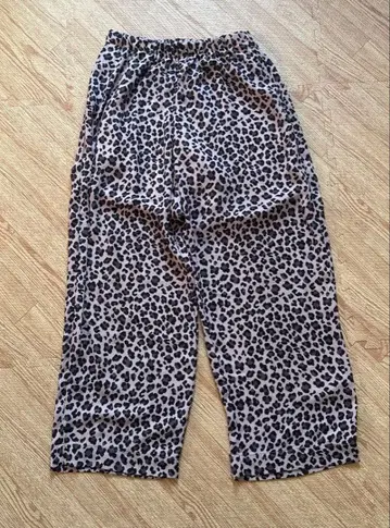 PENNEY'S 레오파드 이지 팬츠