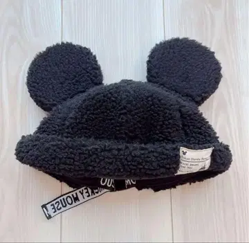 미키마우스 보아캡 블랙 디즈니