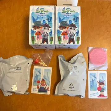 주토피아 닉 러쉬 POP MART 피규어