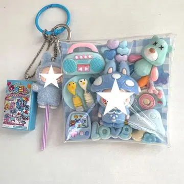 가챠 파우치 *몬스터 블루