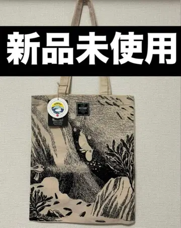 [ 미사용 새상품 ] 무민 핀란드 토트백