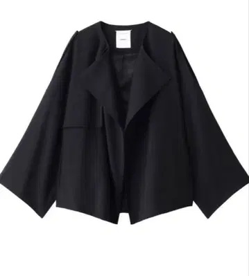 에부르 ebure 슈퍼120's 에어리 칼제 오버 숏코트