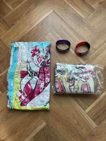 교토 대작전 T셔츠와 타월과 러버밴드 세트