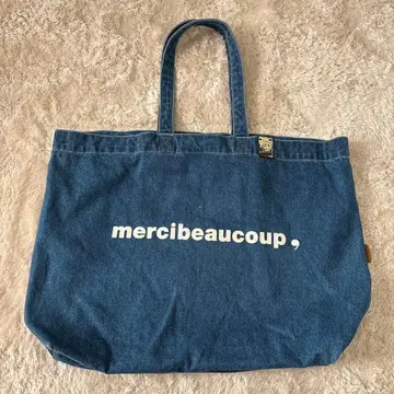mercibeaucoup 데님 토트백