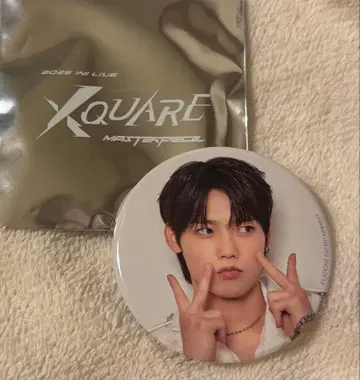 INI XQUARE MASTERPIECE 캔뱃지 기무라 마사야