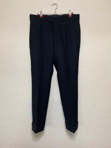 폴스미스 남성용 울 두꺼운 소재 비즈니스 팬츠 테이퍼드 슬랙스 31