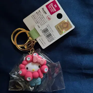 산리오 미야쿠미야쿠 콜라보 키링 헬로키티