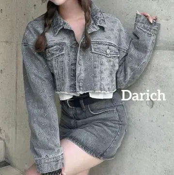 다리치 데님 로고 입은 G