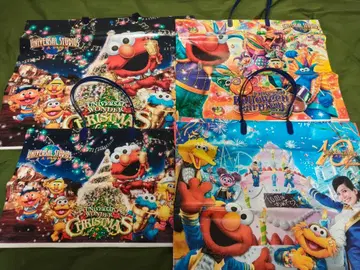 유니버셜 쇼핑백 4개 세트 2010년 2011년