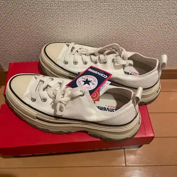 CONVERSE ALL STAR 통굽 스니커즈 화이트