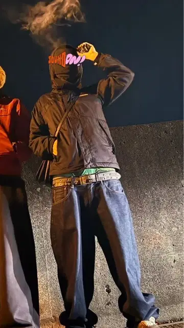 컬럼비아 마운틴 후드티 블랙 M 로고 자수 swag archive