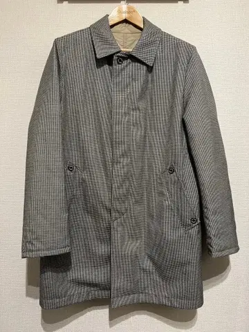 [ 새상품급 ] 매킨토시 필로소피 리버서블 스텐카라 코트