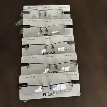 PHRASIS PS-201 안경 C-1 56-17-140 5개