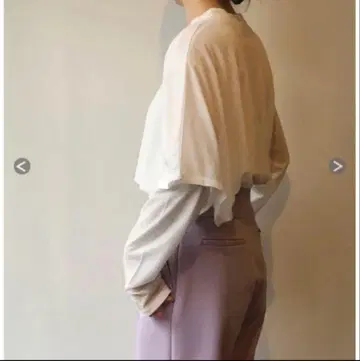 pheeny 티셔츠 시어 롱T 셔츠 애로우즈 pheeny