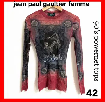 장 폴 고티에 팜므 파워넷 티셔츠