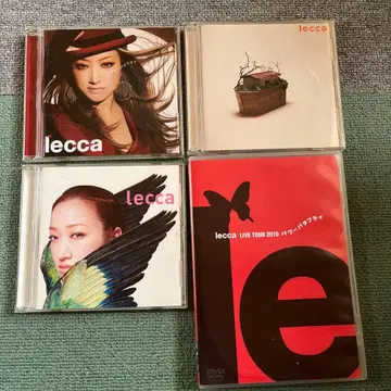 lecca 앨범 & 라이브 DVD 세트