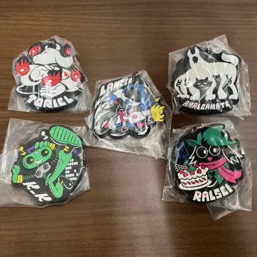 UNDERTALE DELTARUNE 캡슐 러버 마스코트 5개 세트