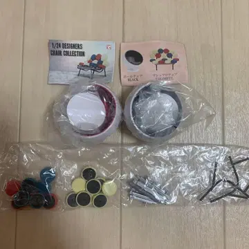 캡슐 토이 디자이너 의자 마쉬멜로우 체어 외 세트 미사용 배송비 포함