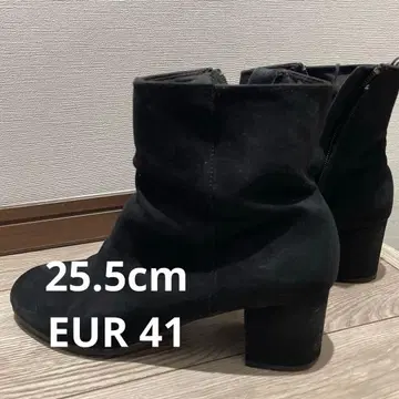 H&M 스웨이드 숏부츠 EUP41