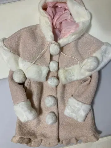 swakiss 후드 부착 케이프 코트