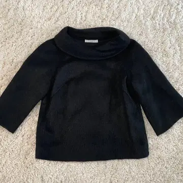 ADORE 블랙 니트 오부 소매