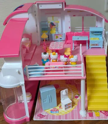 하자품 한정품 헬로키티 와이와이 즐거운 패밀리 하우스