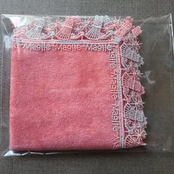 친 레이스 타월 손수건 Maglie le Casstto 콜라보