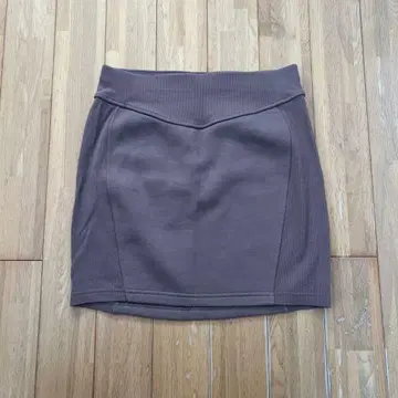 Lululemon 룰루레몬 브라운 속기모 타이트 스커트