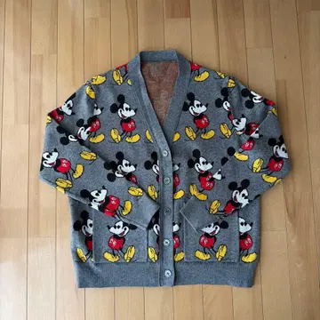 새상품 미키마우스 니트 F