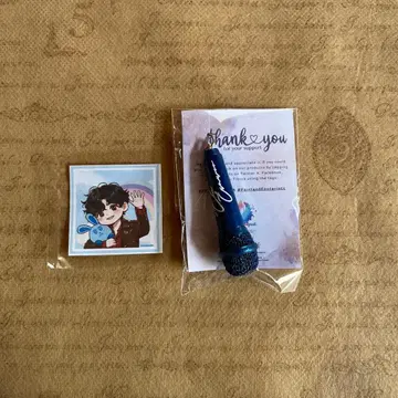 ASTRO 차은우 마이크 키링